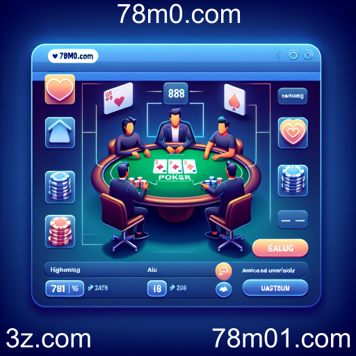 A Ascensão do Poker Online: Jogando no 78m0.com